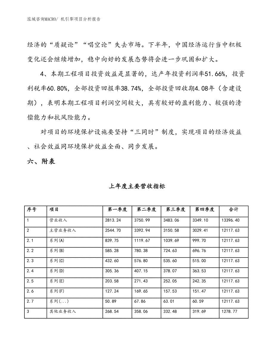 机引犁项目分析报告_第5页