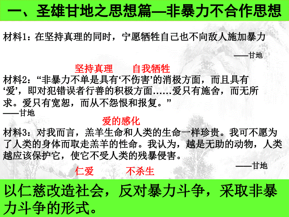 2018-2019学年历史岳麓版选修四 3.11 圣雄甘地 课件（24张） .ppt_第2页