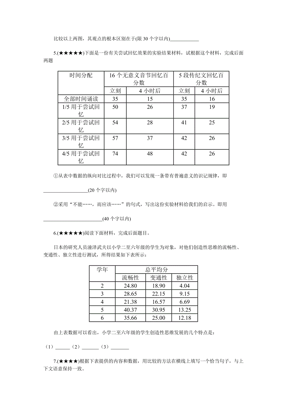 难点17图表分析与内容概括_第4页