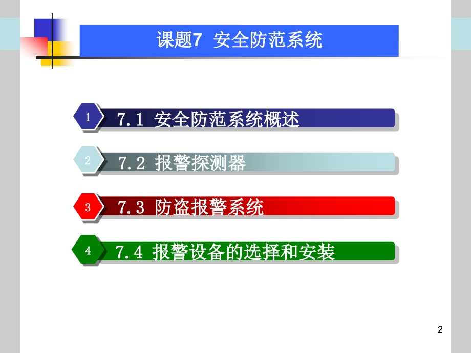 建筑弱电应用技术课题7安全防范系统_第2页