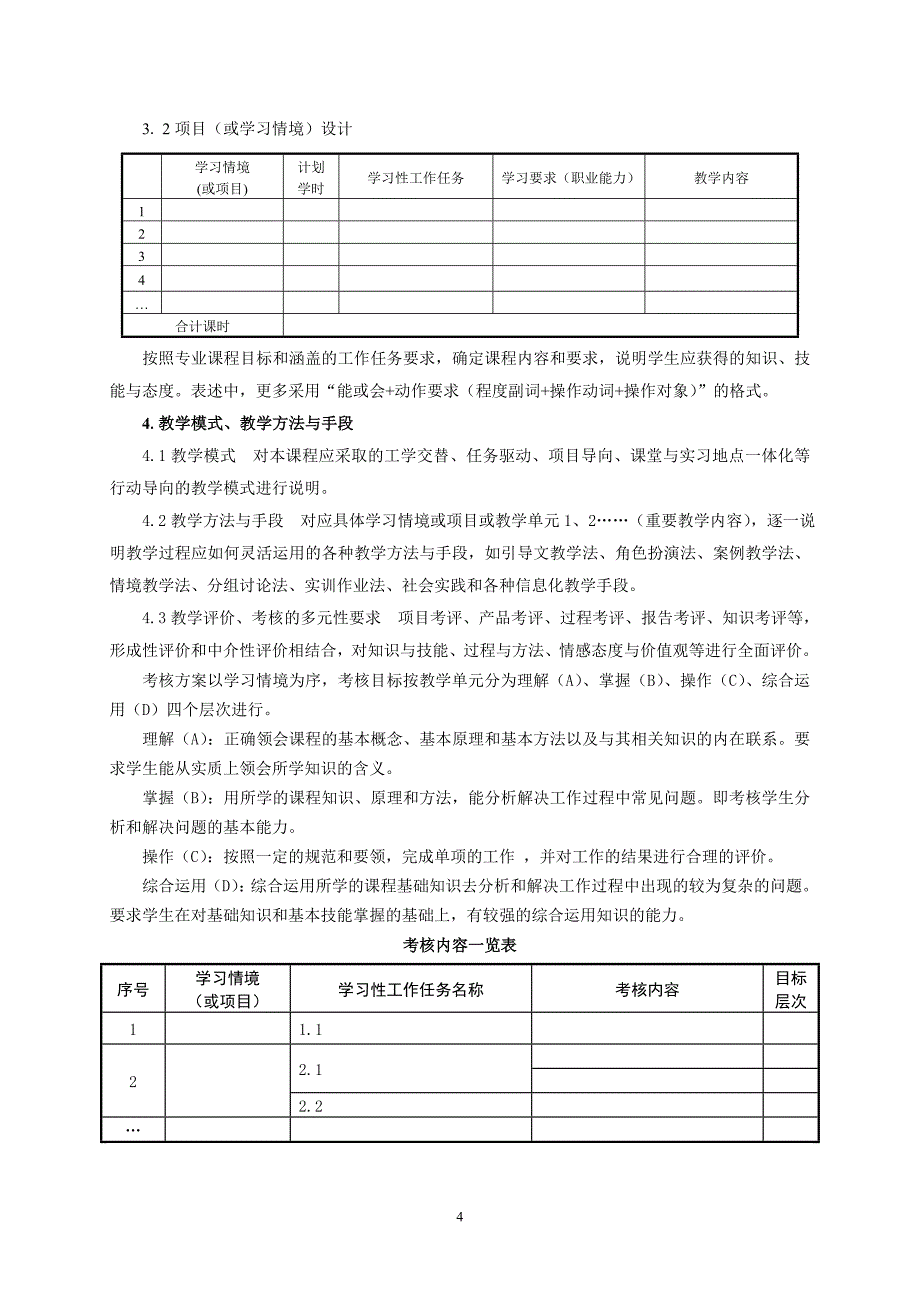 课程标准制订及管理办法1_第4页