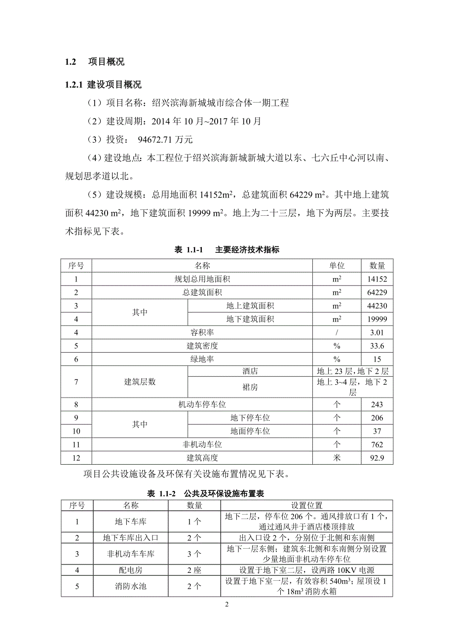 绍兴滨海新城城市综合体一期工程环境影响报告表.doc_第4页