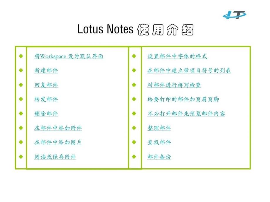lotusnotes完全使用手册_it计算机_专业资料_第1页