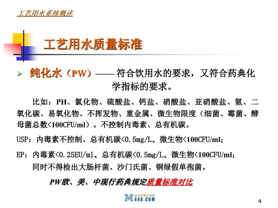 《2009年工艺用水设计、运行、维护与验证培训教程》立健药业(45页)-医药保健_第4页