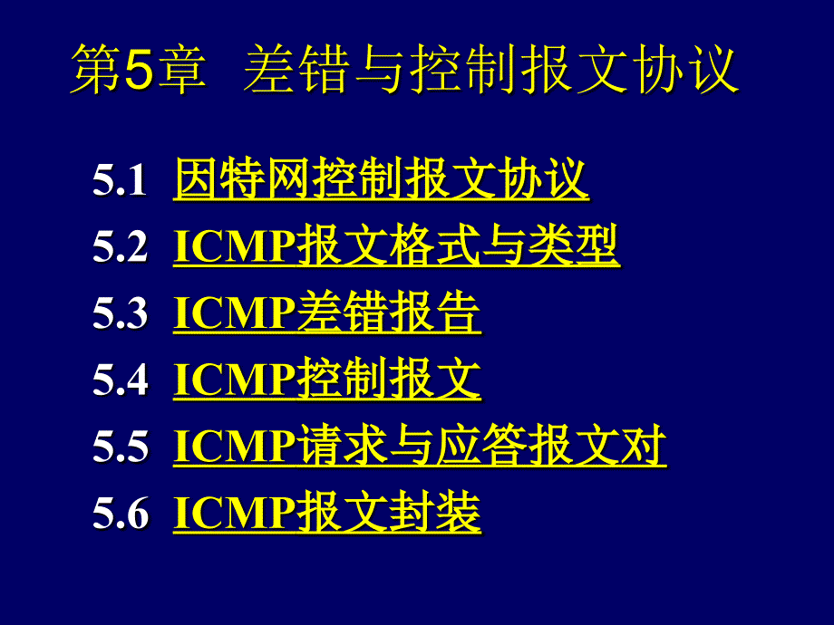 tcp-ip协议原理第5章差错与控制报文协议_第1页