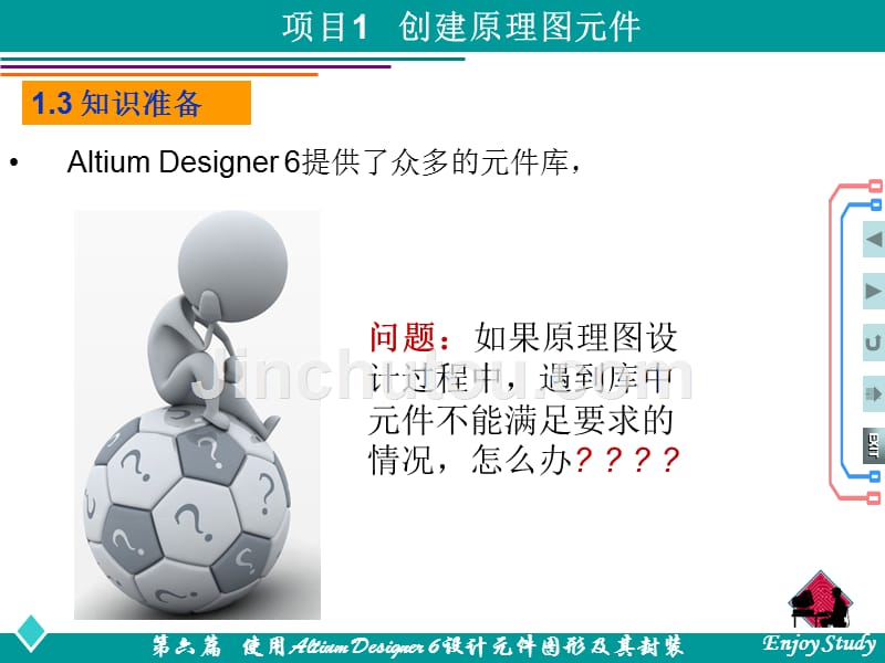 电子线路cad设计第六篇使用altiumdesigner6设计元件图形及其封装项目1创建原理图元件_第5页