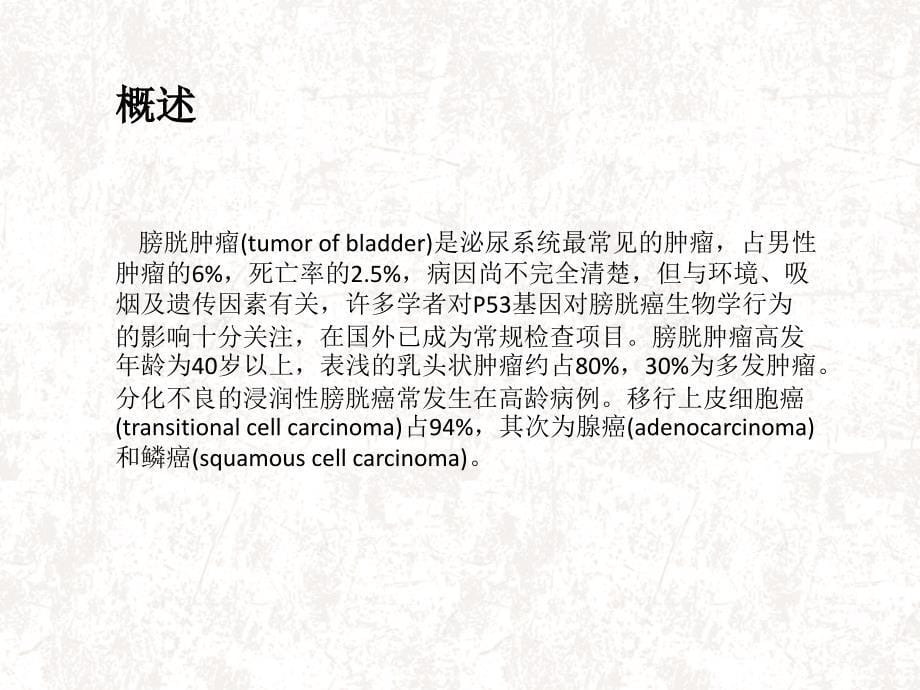 膀胱移行细胞癌ppt课件_第5页