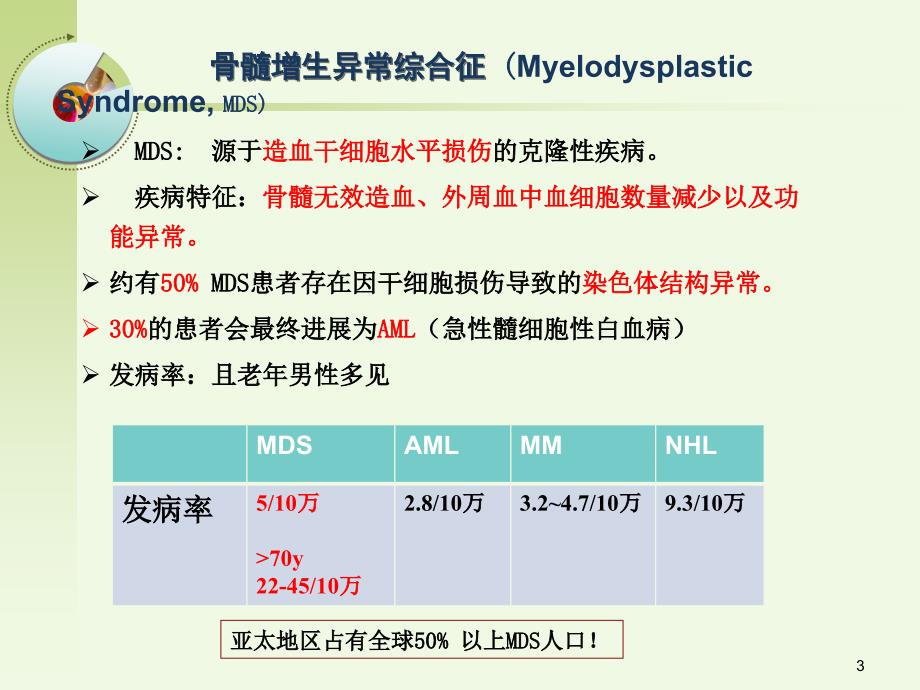 MDS诊断分型与治疗ppt课件_第3页