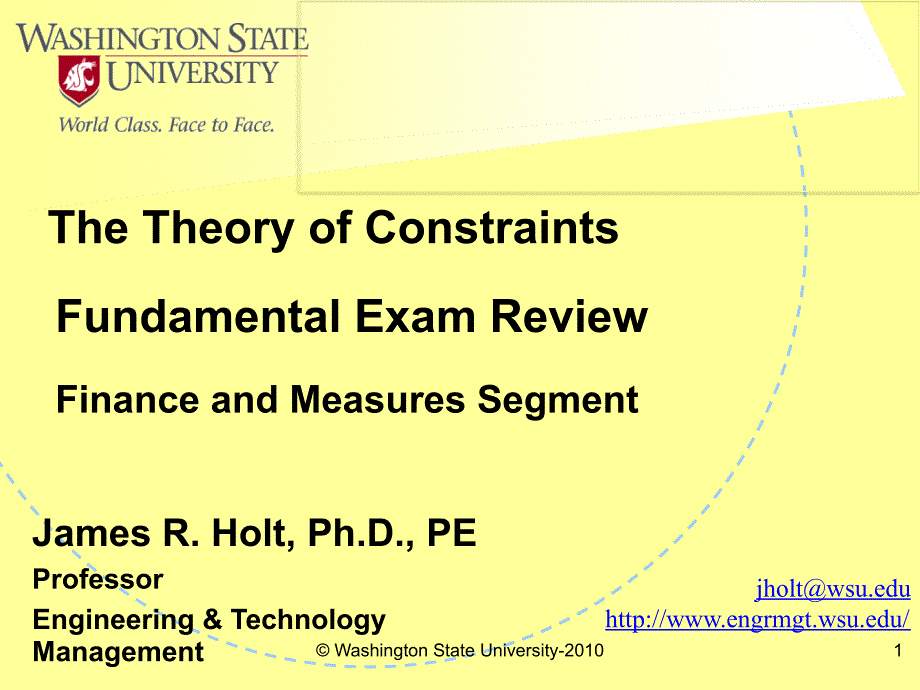 toc-finance-measuresppt-washingtonstateunive：toc金融measuresppt-华盛顿州大学_第1页