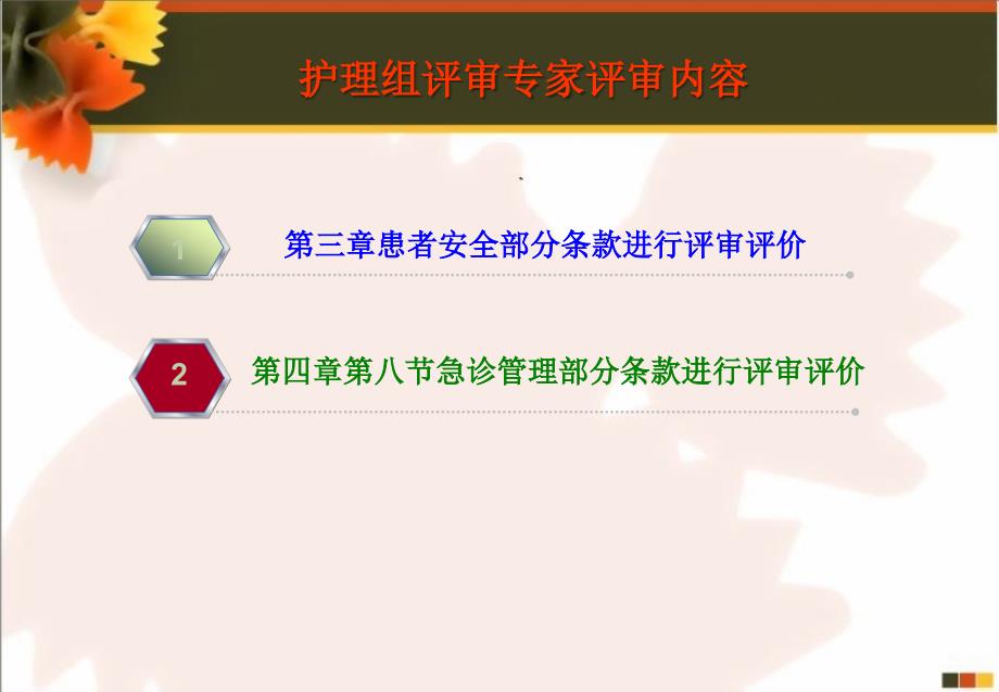 等级医院评审中患者安全及急诊管理护理评审路径（杨春梅）_第2页