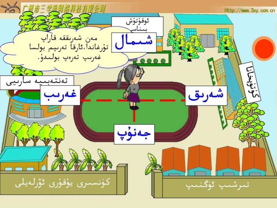 小学数学三年级下册《位置与方向》第一课时课件维_第4页