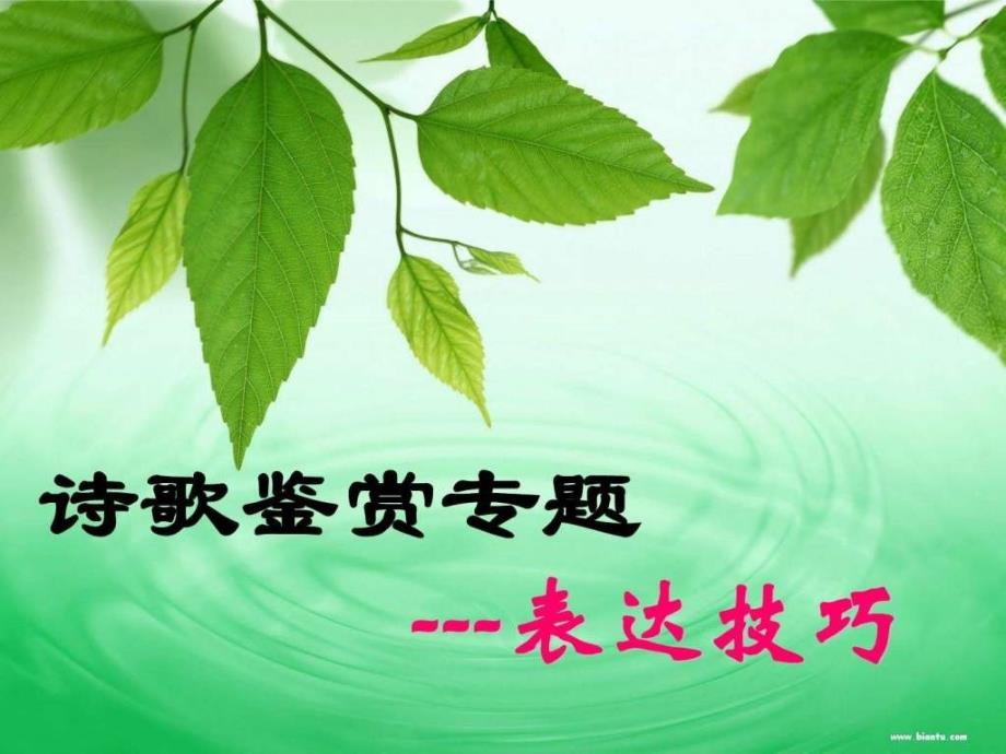 诗歌鉴赏之表达技巧·修辞手法_第2页