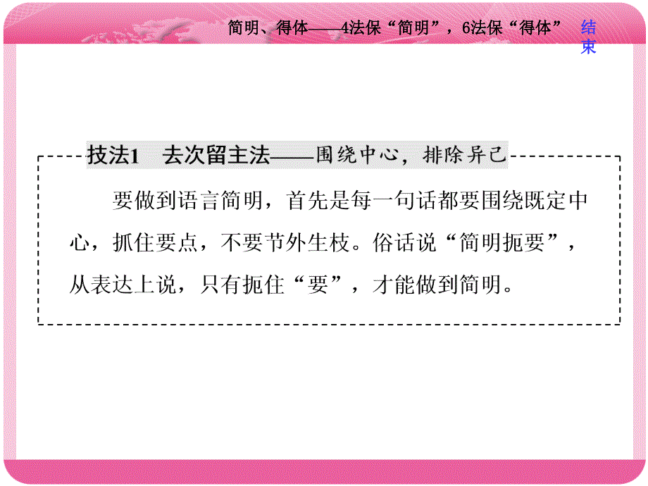 最新最全浙江高考复习学案（一）-简明、得体——4法保“简明”-6法保“得体”_第2页