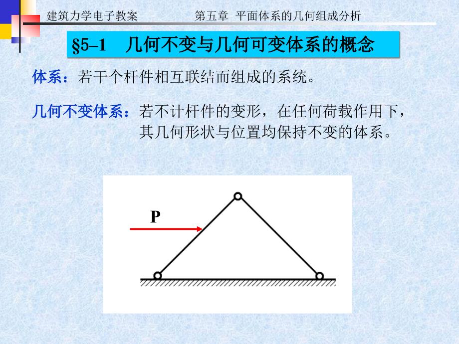 建筑力学第五章平面体系的几何组成分析_第3页