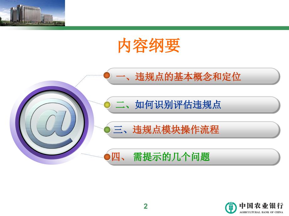 中国农业银行-内控合规管理信息系统违规点模块操作指南_第3页