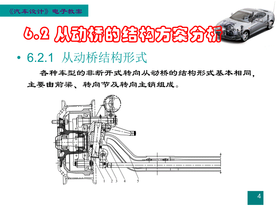 汽车设计第六章从动桥设计_第4页