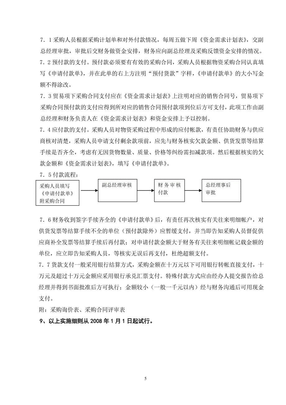 cg2007-002采购合同签订及采购实施细则_第5页