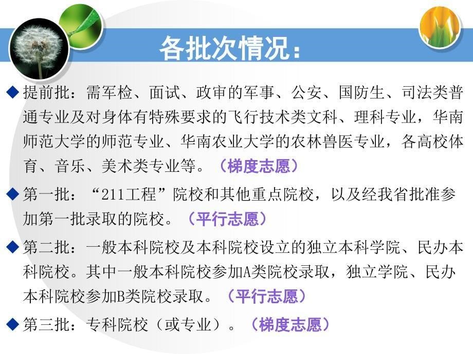 2012年广东省高考志愿填报指导_第5页