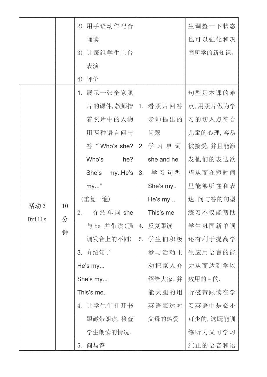 小学英语教学方案设计——闽教版-_第5页