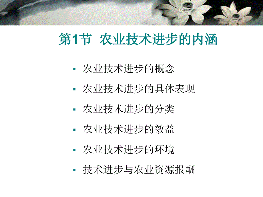 农业技术经济学第二章农业技术进步：内涵与机制_第3页