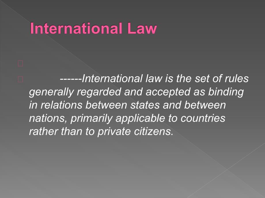 法律知识导读（英文）第十二单元internationallaw_第3页