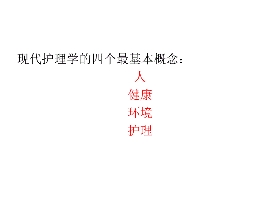 护理学导论第二章_护理基本概念_第2页