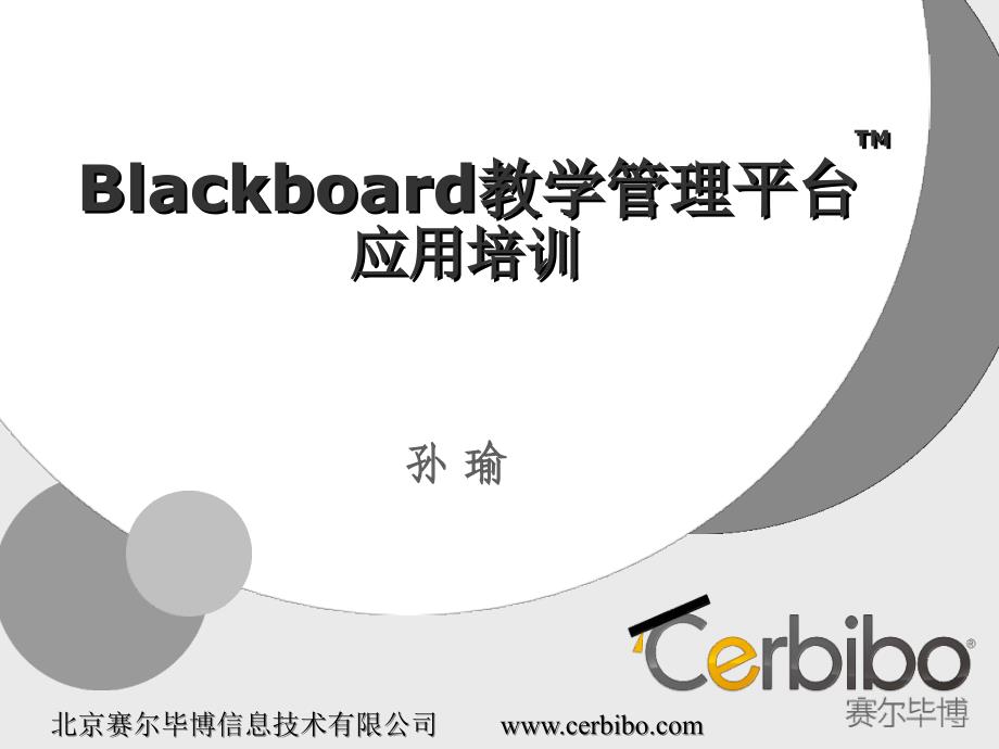 2010年度blackboard教师培训-powerpointpresentation_第2页