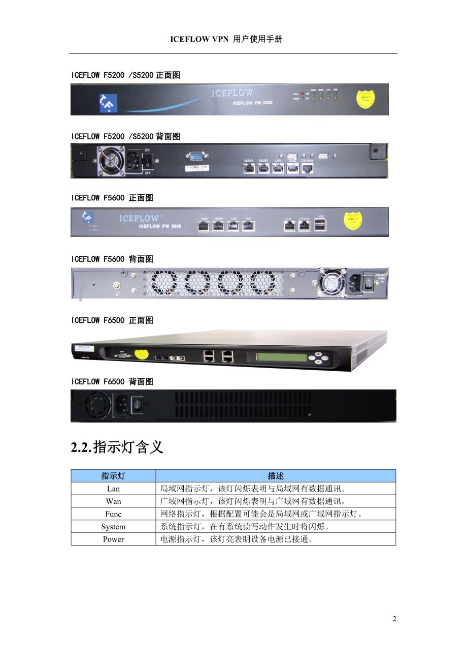 iceflow_vpn产品快速安装手册_第3页