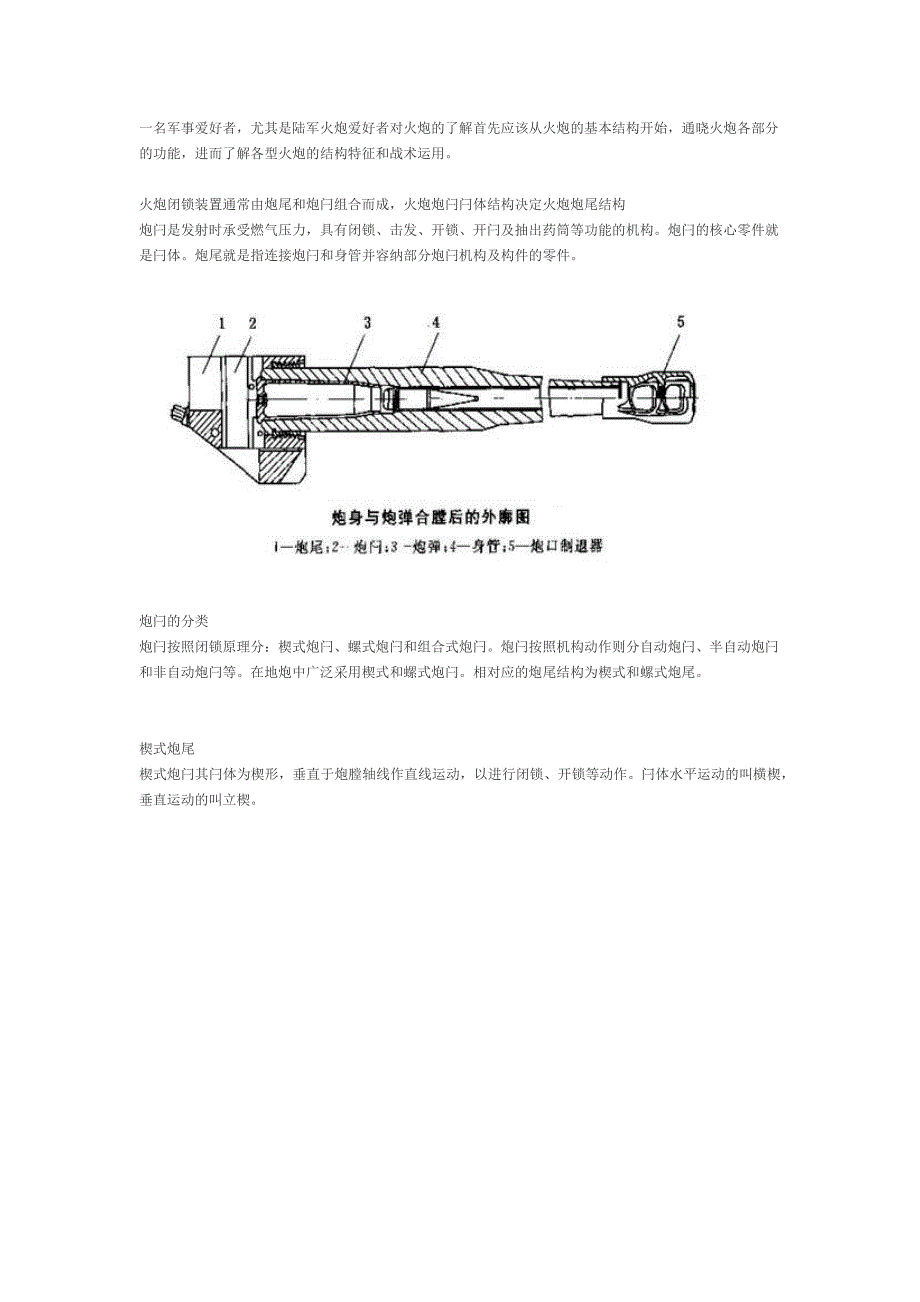 火炮炮尾炮闩类型与结构.docx_第1页