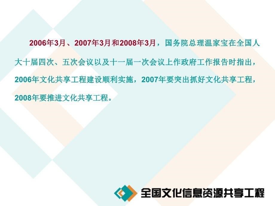 文化共享工程基本情况刘刚文化部全国文化信息资源建设管理中心规_第5页