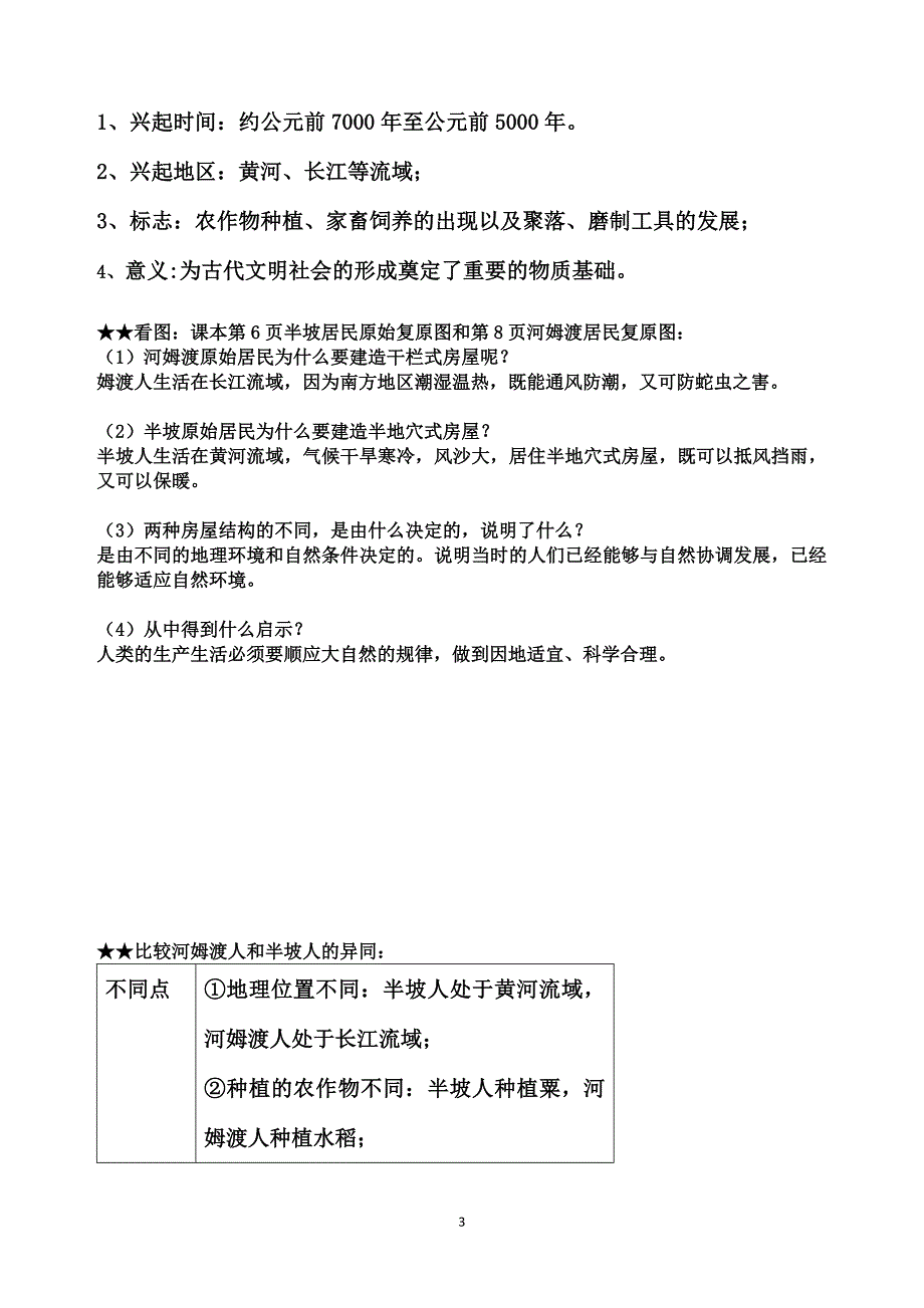 新人教版七年级上册中国历史知识点总结_第3页