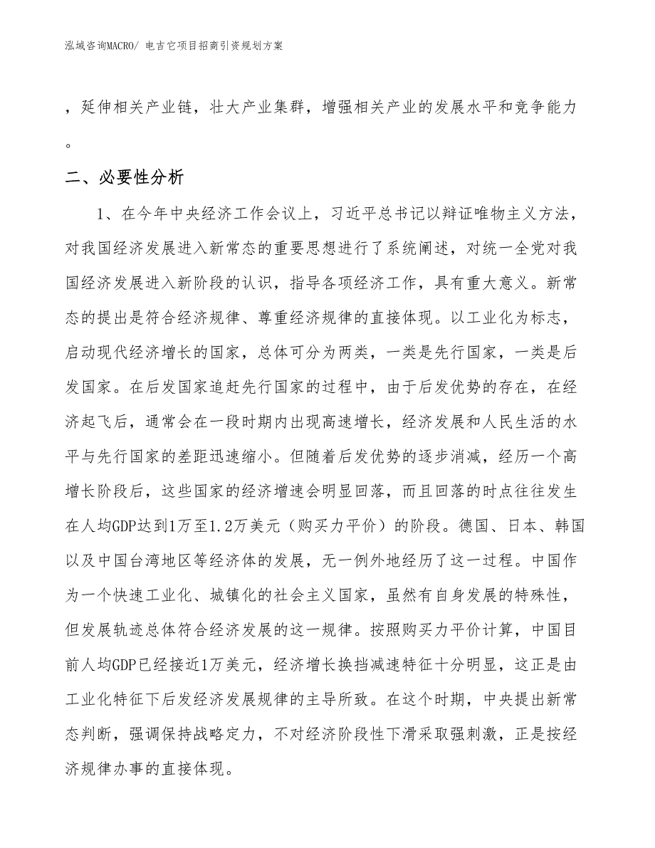 电吉它项目招商引资规划方案_第4页