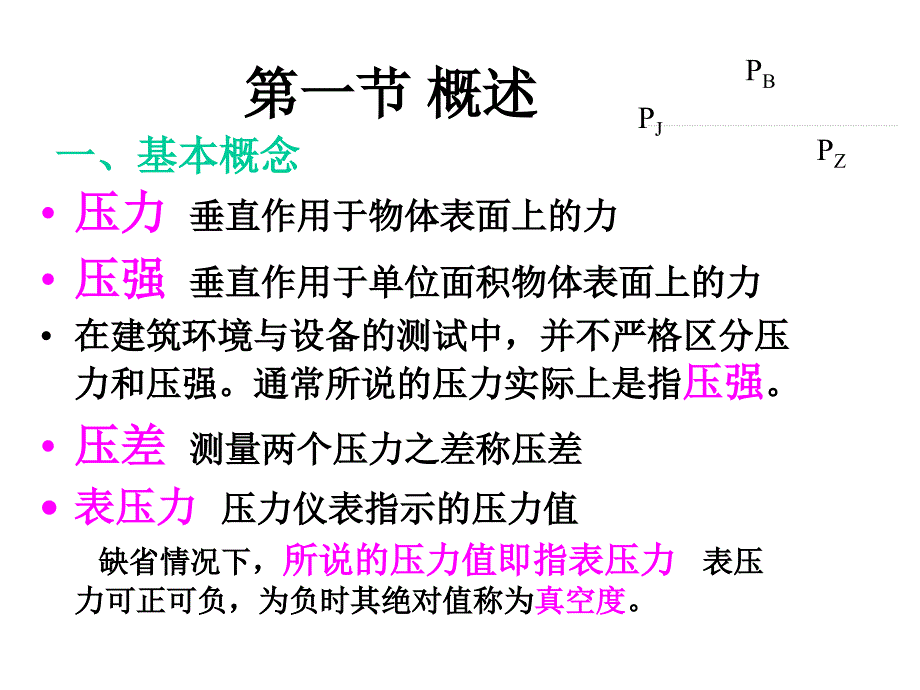 《建筑环境测试技术》第5章压力测量ppt课件_第2页