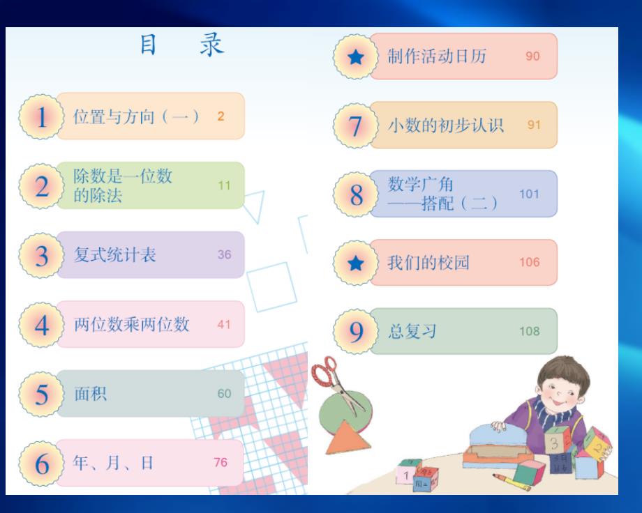 2015新版小学三年级数学下册教材介绍分析_第2页