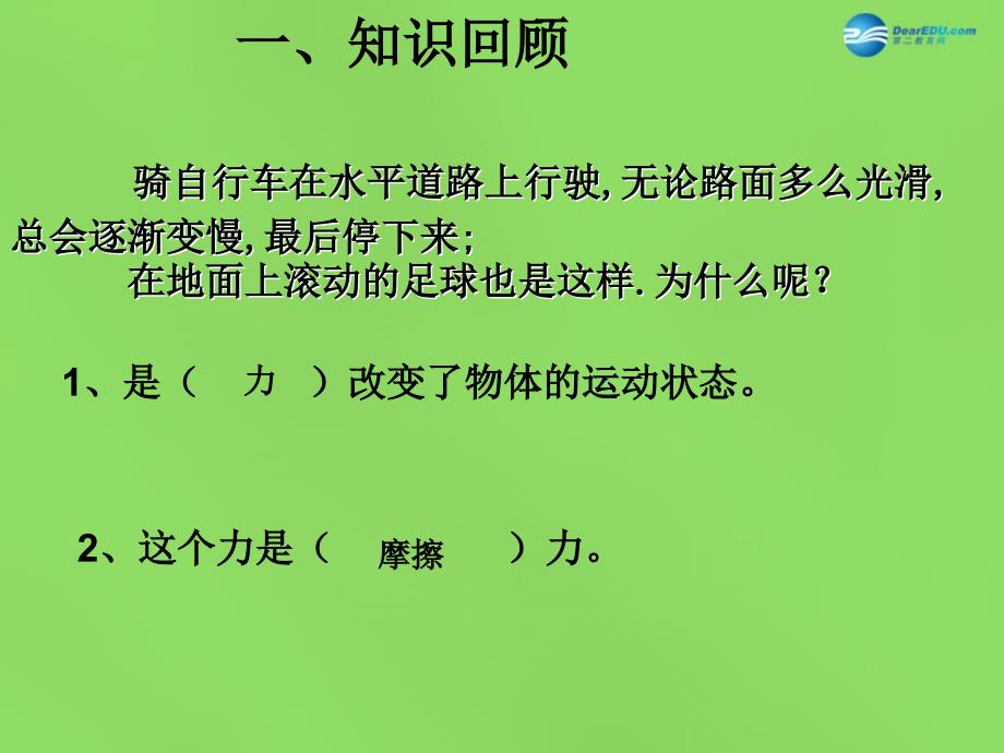 内蒙古乌兰浩特市第12中学八年级物理下册《第8章第3节摩擦力》课件（新版）新人教版_第3页