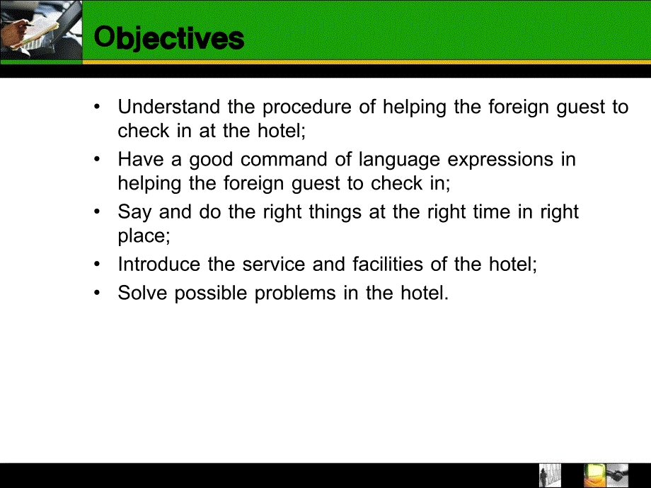 实用外事接待英语口语lesson2atthehotel_第2页