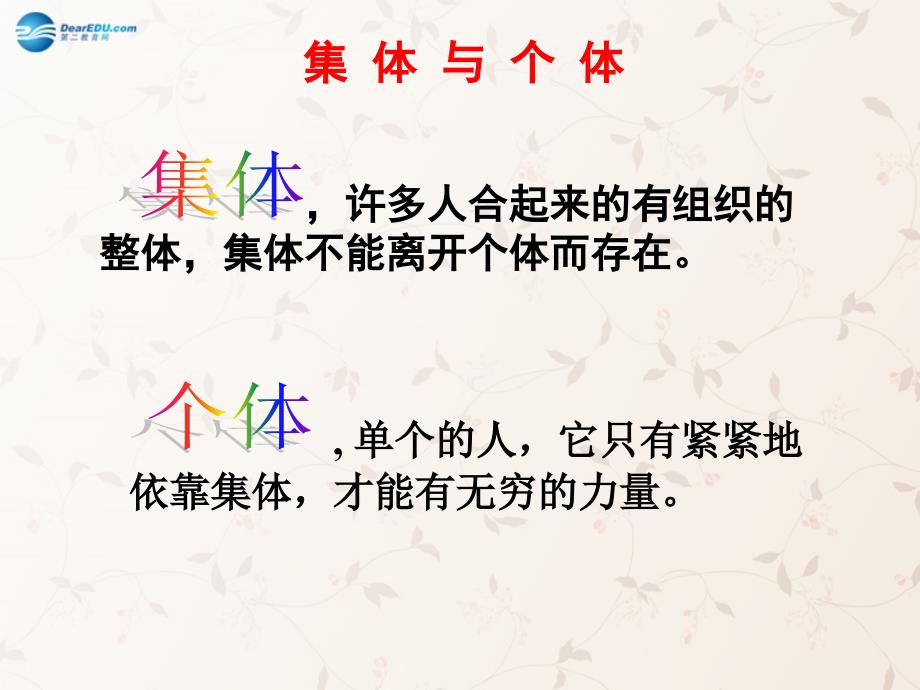 九年级政治全册第二课第一框承担关爱集体的责任课件3新人教版_第3页