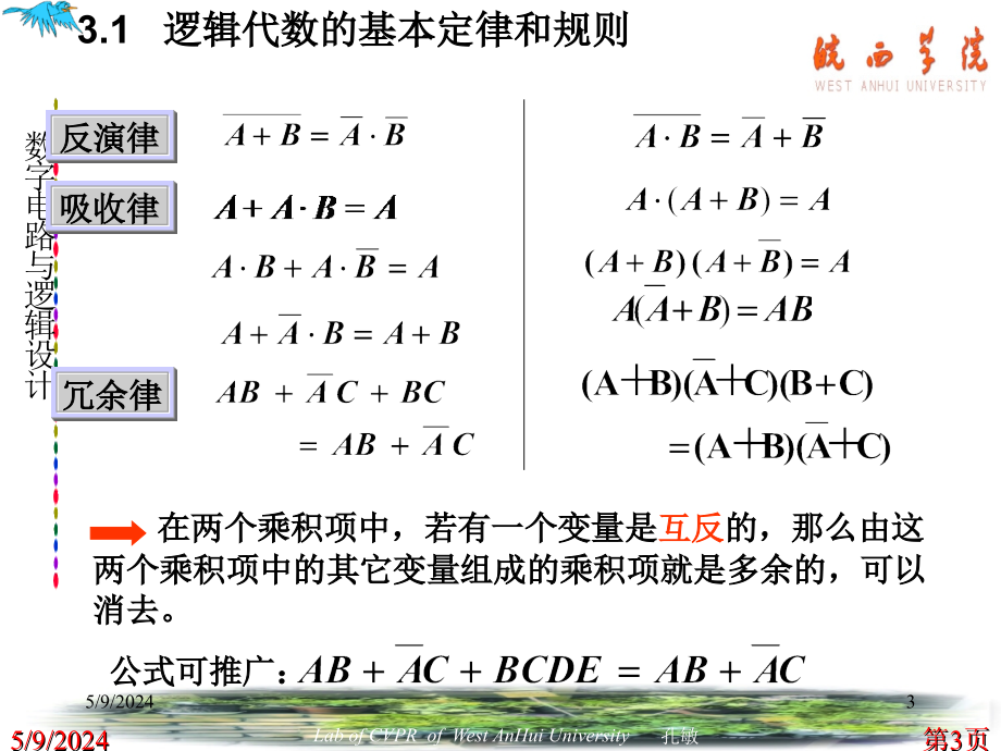 ch3组合逻辑电路的分析和设计_第3页