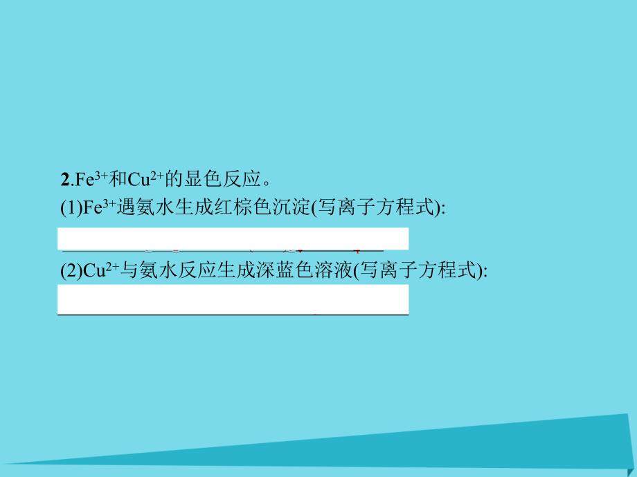 2017_2018学年高中化学专题一物质的分离与提纯1.2用纸层析法分离铁离子和铜离子课件苏教版选修_第4页