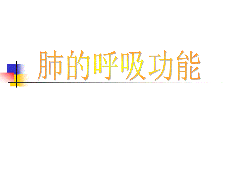 人体解剖生理学第五章呼吸系统下ppt课件_第1页