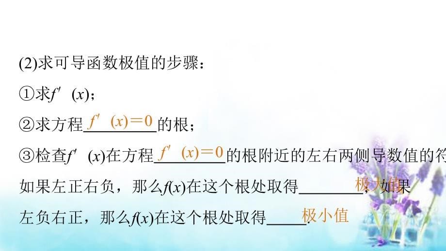 2016高考数学大一轮复习3.2导数与函数的单调性、极值、最值课件理苏教版_第5页