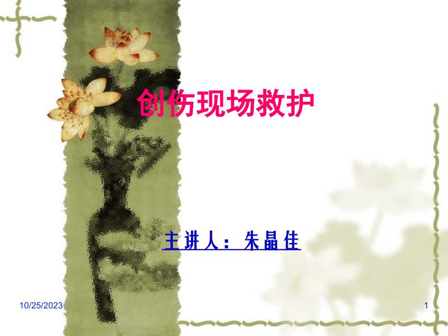 创伤救护182870ppt课件_第1页