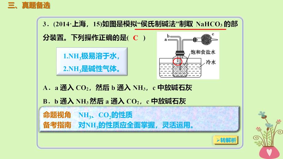 2019届高考化学总复习第3章金属及其化合物第1讲钠及其化合物3.1.5真题演练考点课件新人教版_第4页