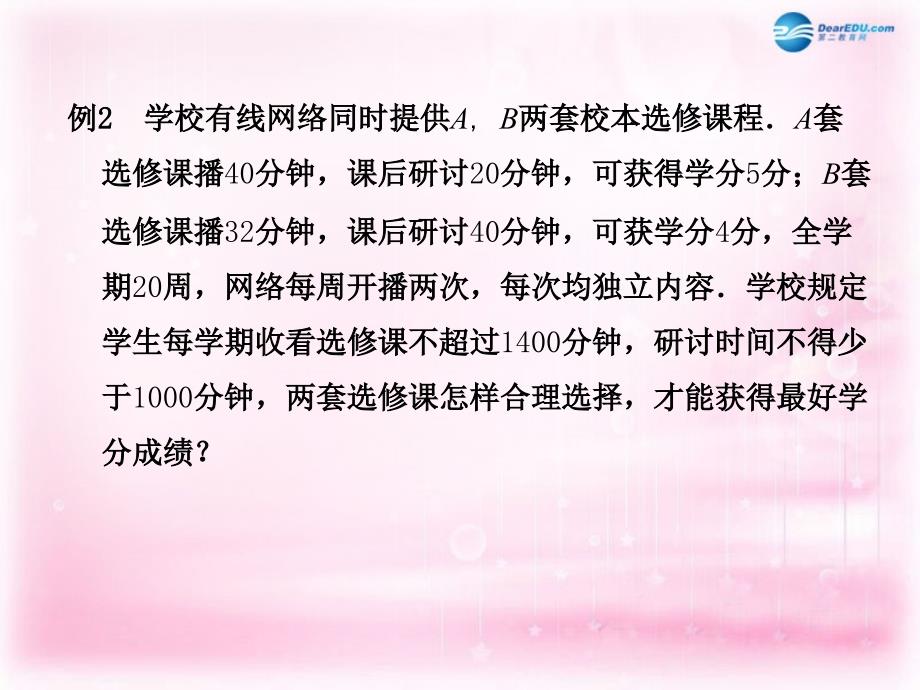 江苏省常州市西夏墅中学高中数学3.3.3简单的线性规划问题课件3苏教版必修_第4页