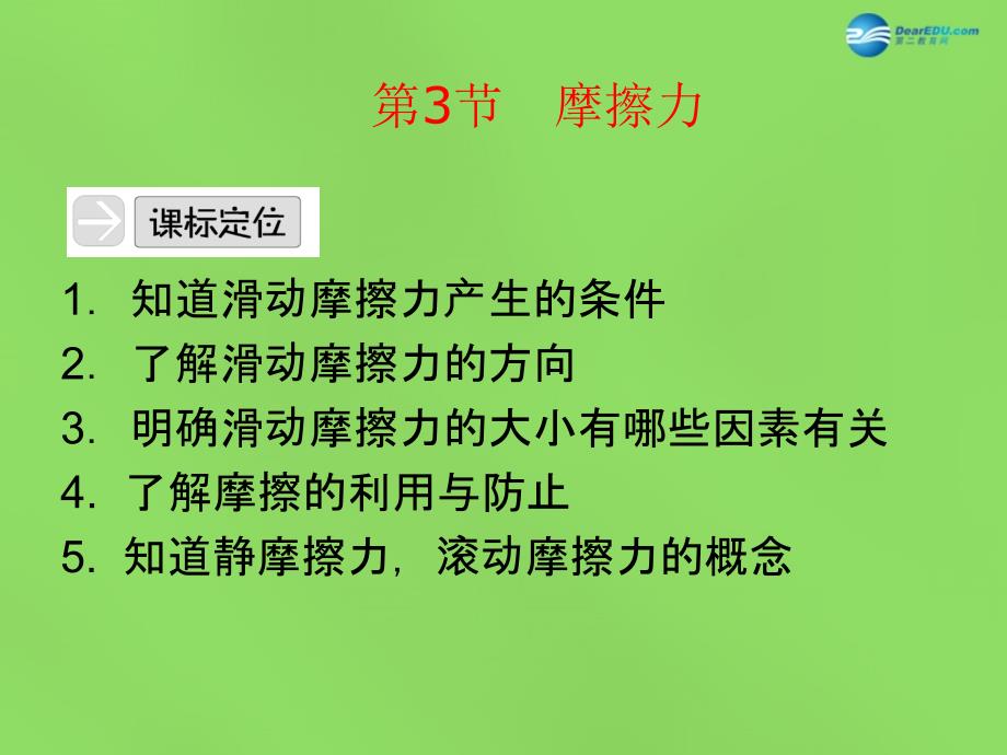 八年级物理下册8.3摩擦力课件（新版）新人教版_第1页