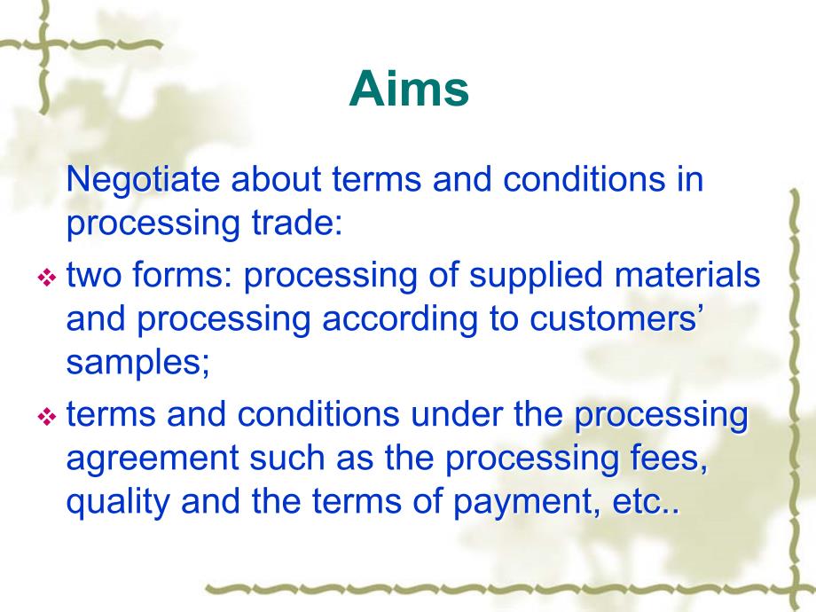 商务英语听说（第三版）l27processingtrade_第2页