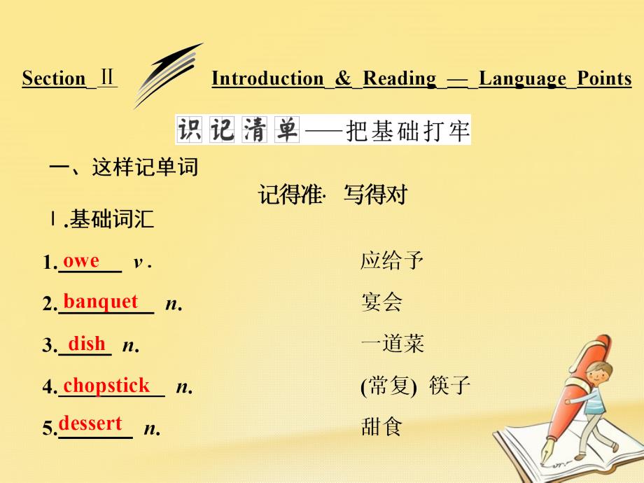 2017_2018学年高中英语module3foreignfoodsectionⅱintroduction&amp;reading_languagepoints课件外研版选修820180123196_第1页