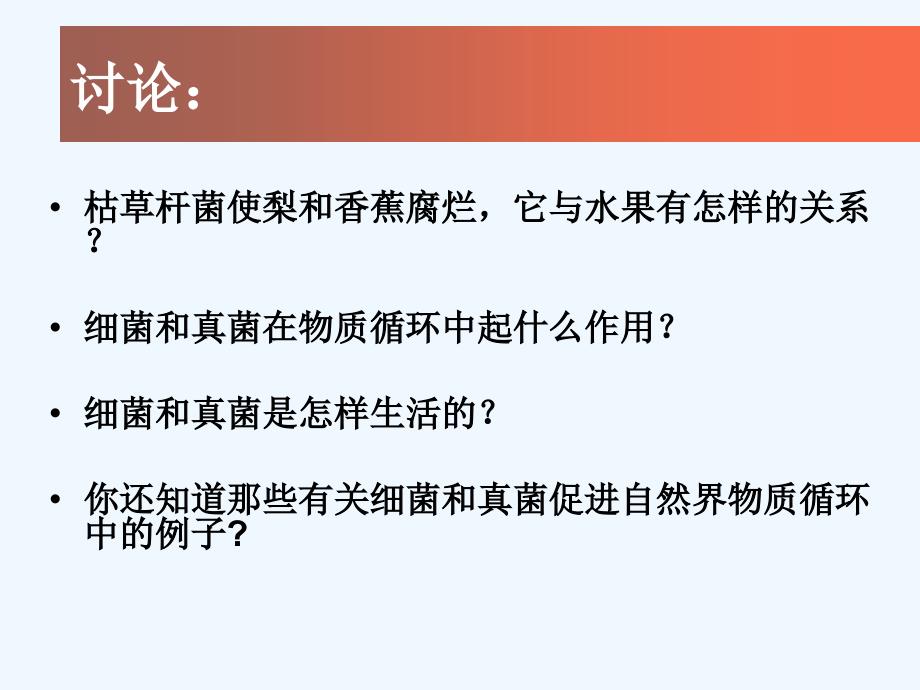 人教版 八年级生物上册5.4.4 细菌和真菌在自然界中的作用（课件2）_第4页