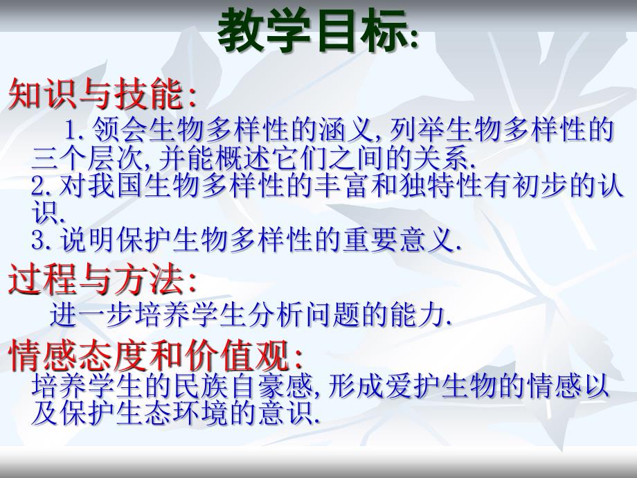 北京市和平北路学校生物人教版八年级下册 6.2 认识生物的多样性 课件_第3页