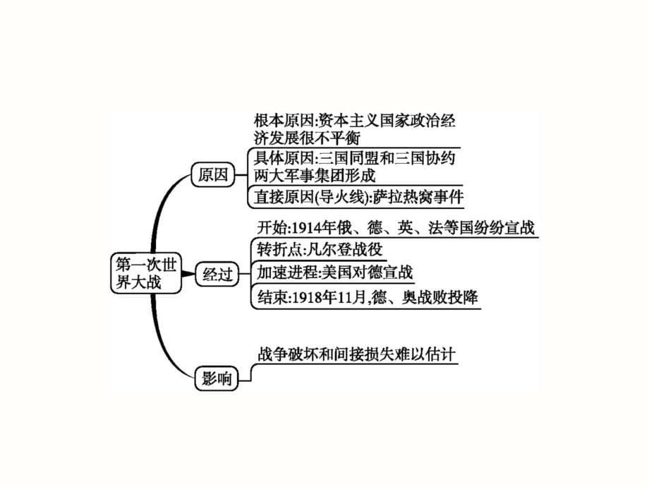 中华书局版九年级历史上册全套备课精选课件：第21课　第一次世界大战（共14张ppt）_第5页